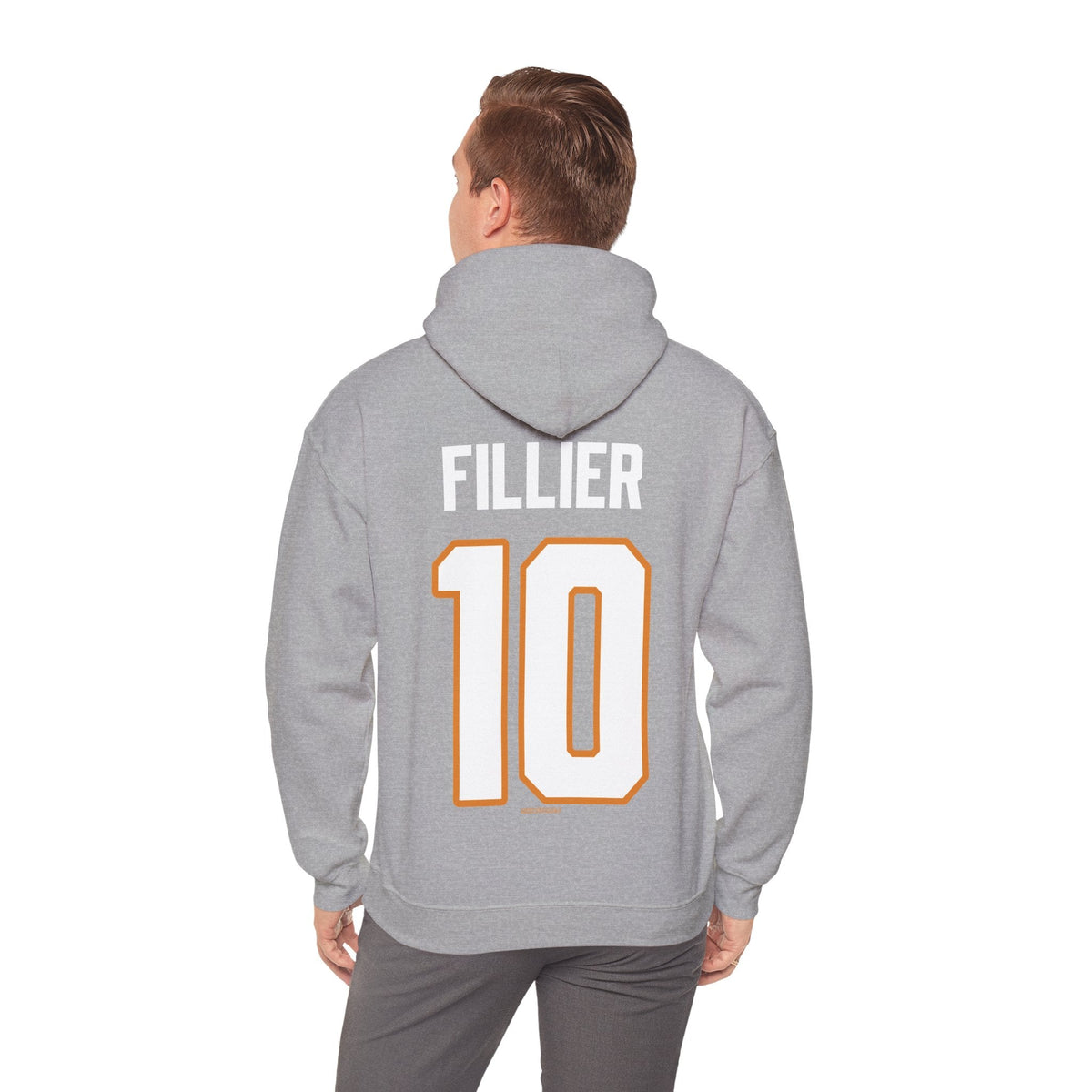 Sarah Fillier Sirens Unisex Hoodie - No Printed Sleeves in Heliconia | Chix Sports