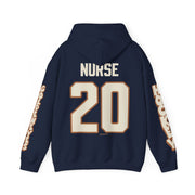 Sarah Nurse Goldeneyes Unisex Hoodie in Navy | Chix Sports