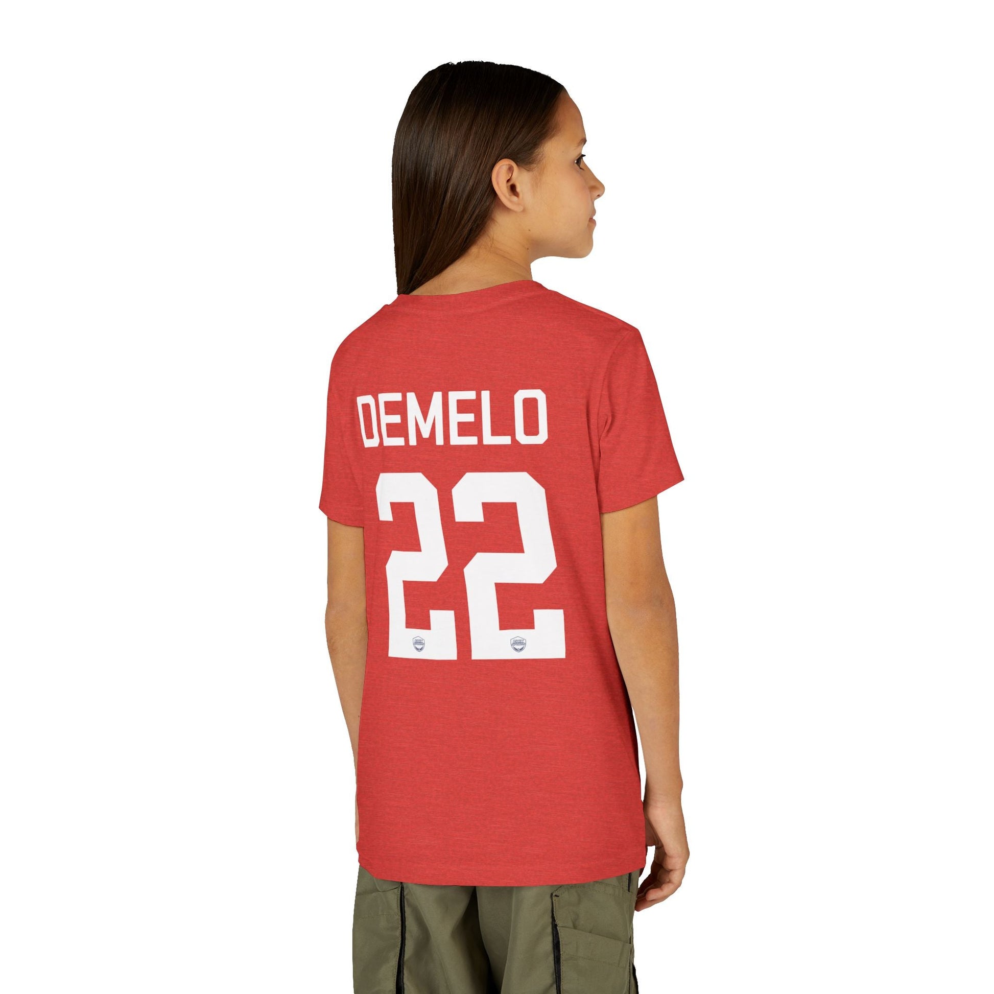 Savannah DeMelo Kids Women's Soccer Softblend Shirt | Chix Sports