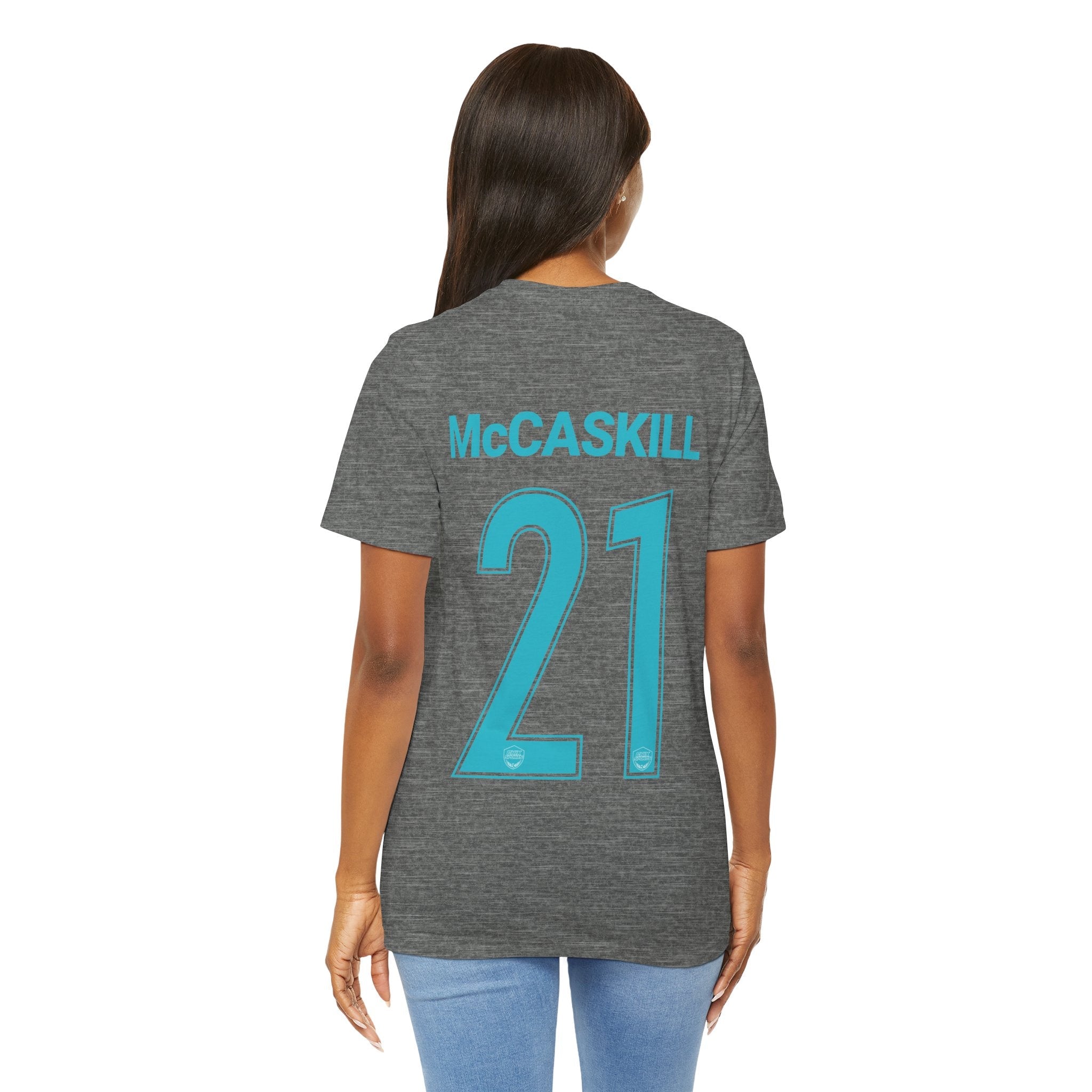 Savannah McCaskill Wave Softblend Soccer T-shirt | Chix Sports