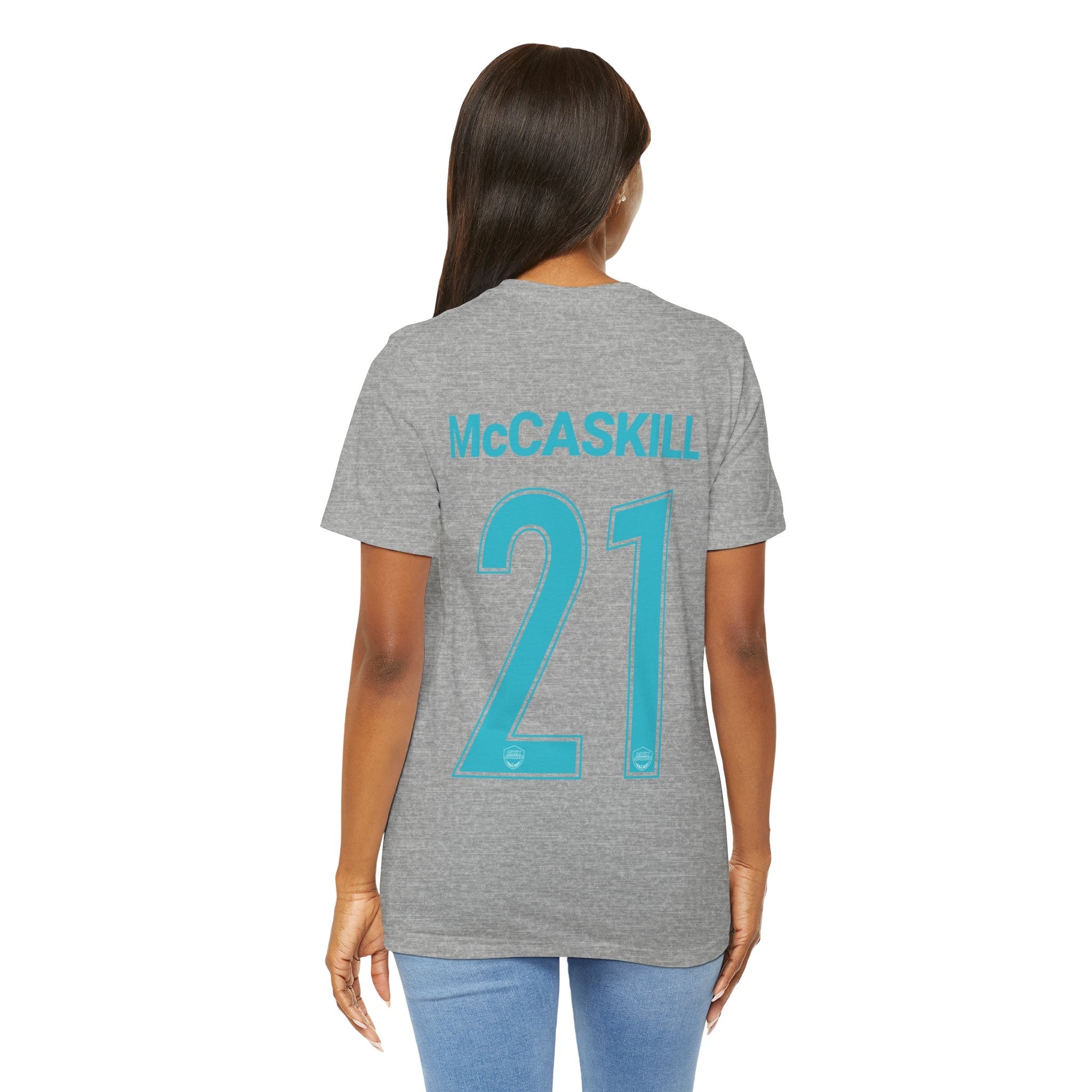 Savannah McCaskill Wave Softblend Soccer T-shirt | Chix Sports