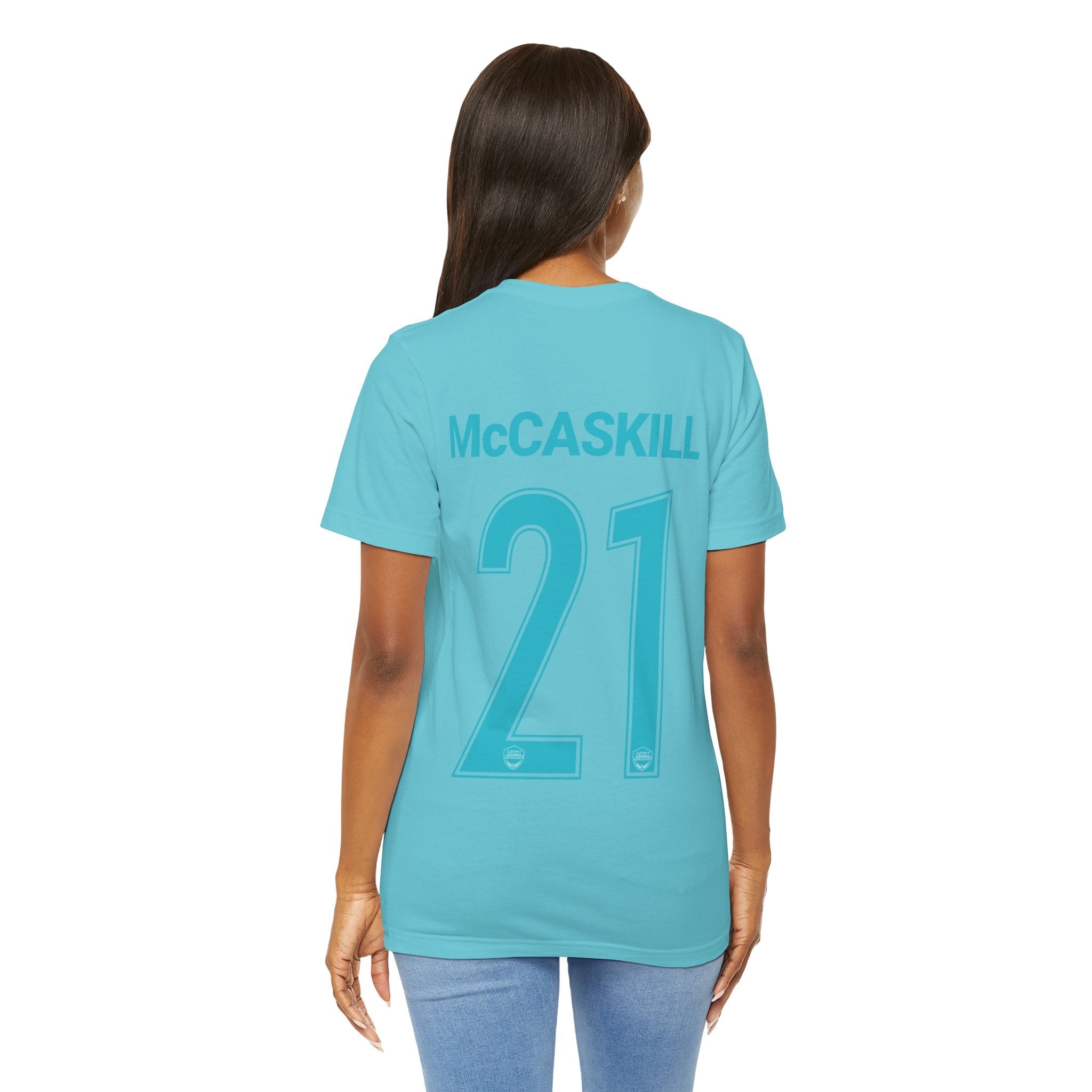Savannah McCaskill Wave Softblend Soccer T-shirt | Chix Sports