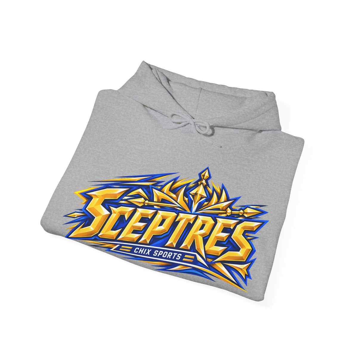 Sceptres Women's Hockey Unisex Royalty Hoodie in Gold | Chix Sports