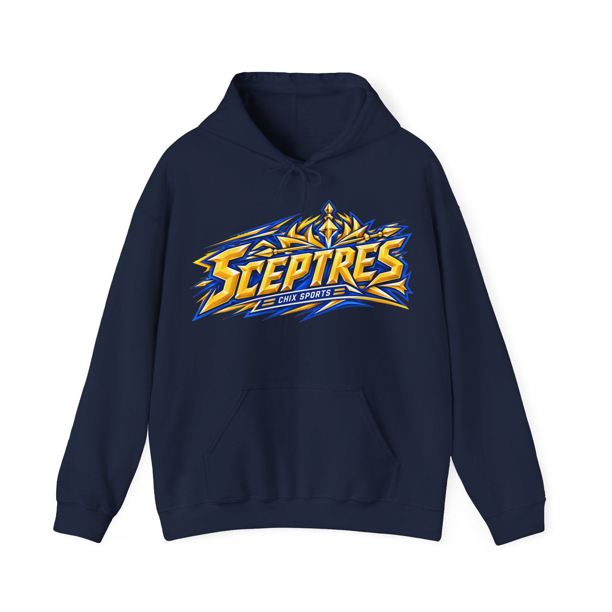 Sceptres Women's Hockey Unisex Royalty Hoodie in Navy | Chix Sports