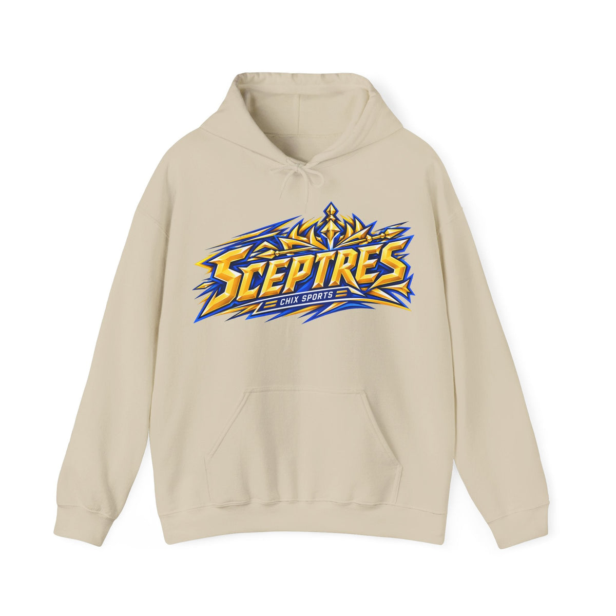 Sceptres Women's Hockey Unisex Royalty Hoodie in Sand | Chix Sports