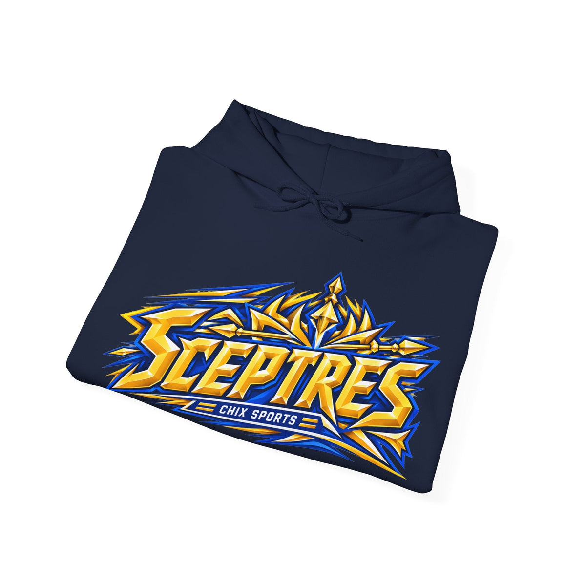 Sceptres Women's Hockey Unisex Royalty Hoodie in Gold | Chix Sports