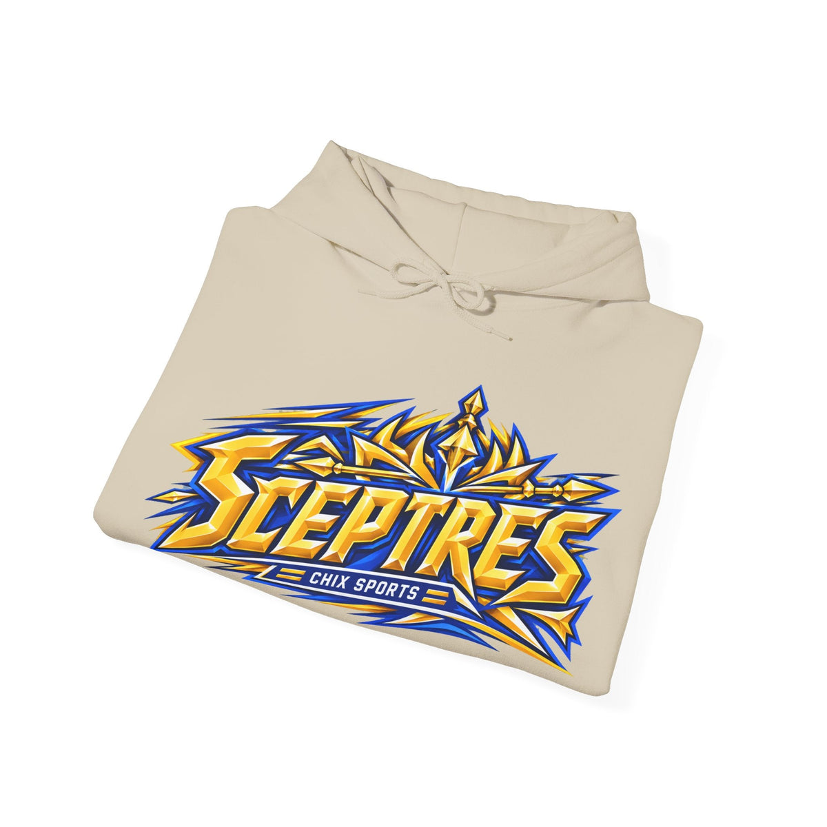 Sceptres Women's Hockey Unisex Royalty Hoodie in Gold | Chix Sports