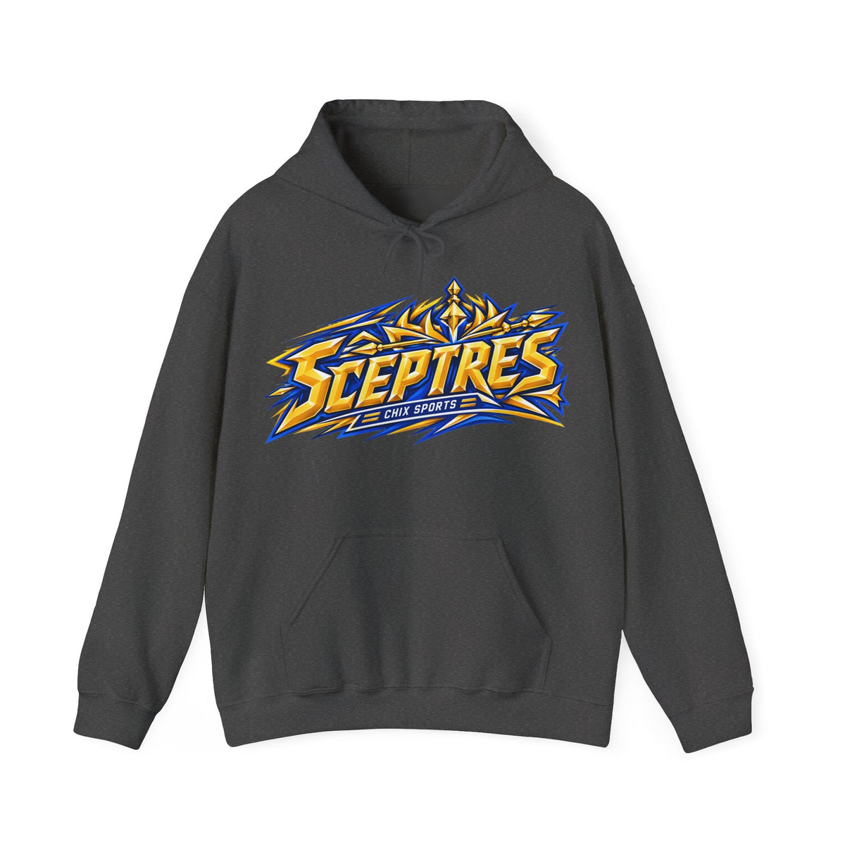 Sceptres Women's Hockey Unisex Royalty Hoodie in Dark Heather | Chix Sports