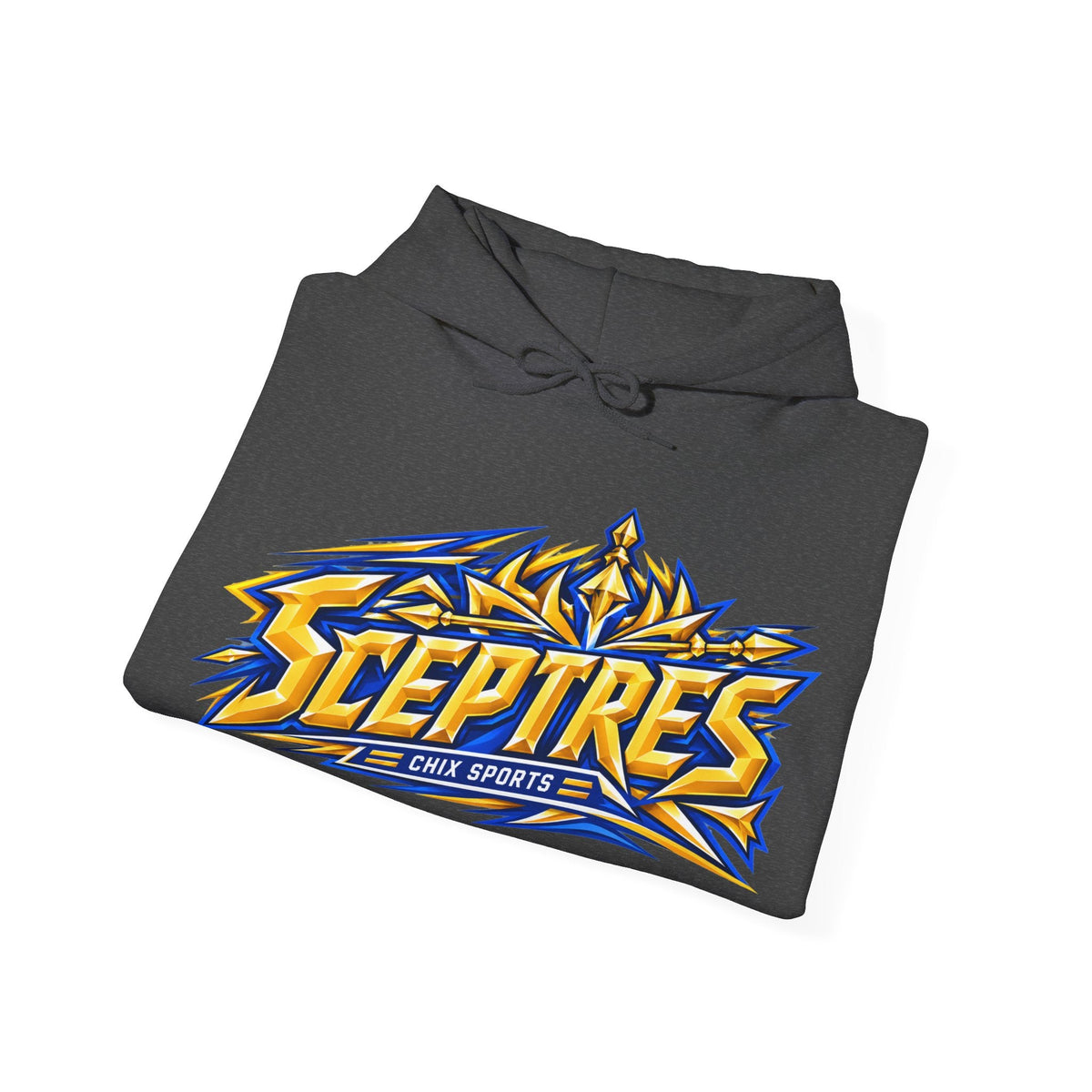 Sceptres Women's Hockey Unisex Royalty Hoodie in Gold | Chix Sports