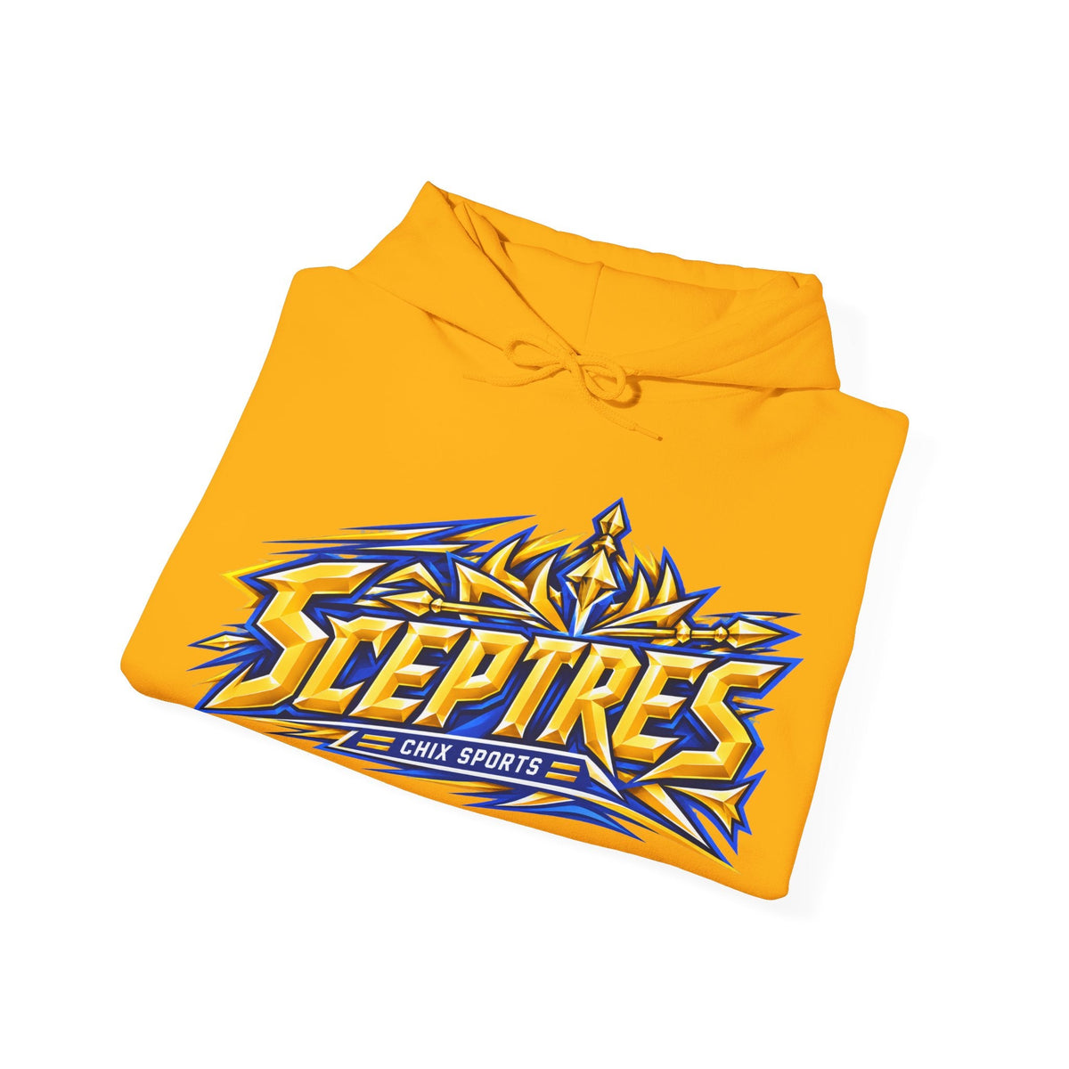 Sceptres Women's Hockey Unisex Royalty Hoodie in Gold | Chix Sports