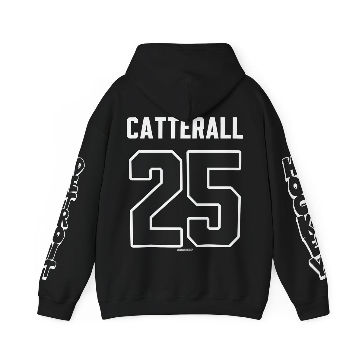 Sena Catterall Detroit Hockey Club Unisex Hoodie in Black | Chix Sports