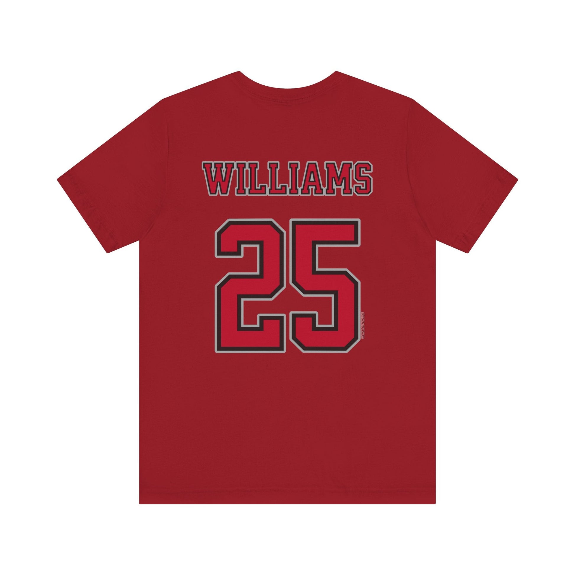 Serah Williams Fire Jersey Unisex Shirt | Chix Sports