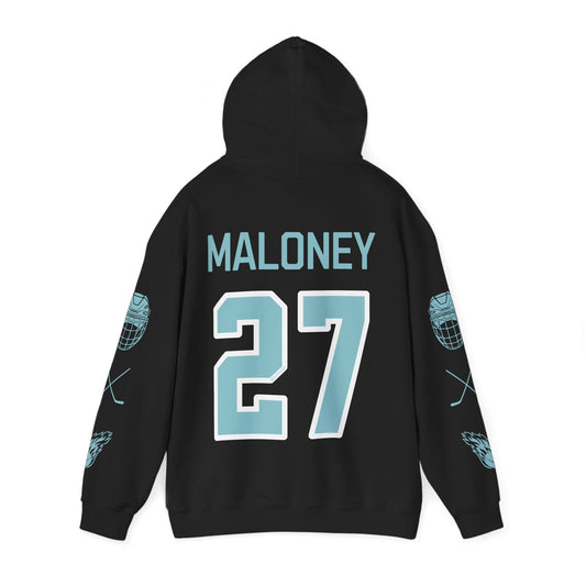 Shay Maloney 27 Heavy Fleet Hoodie | Chix Sports