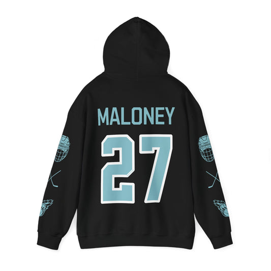 Shay Maloney 27 Heavy Fleet Hoodie | Chix Sports