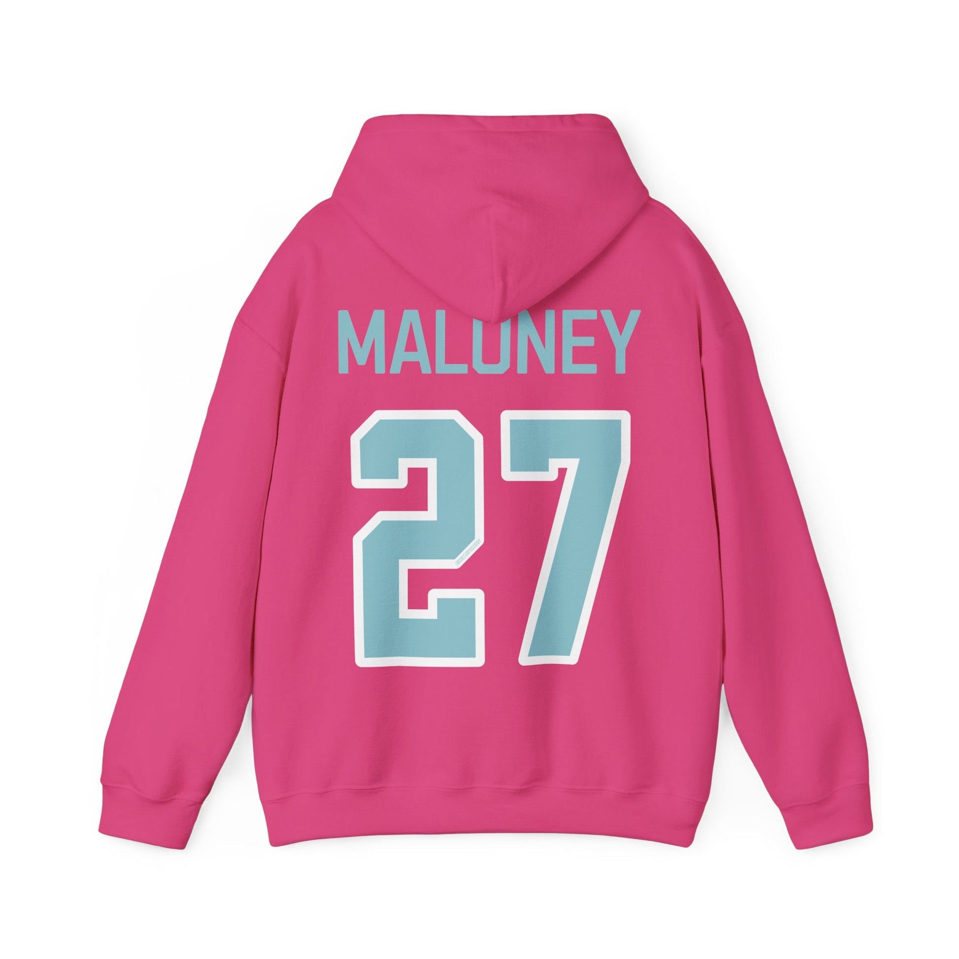 Shay Maloney 27 Heavy Fleet Hoodie - No Sleeve Print | Chix Sports