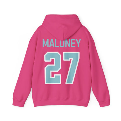 Shay Maloney 27 Heavy Fleet Hoodie - No Sleeve Print | Chix Sports