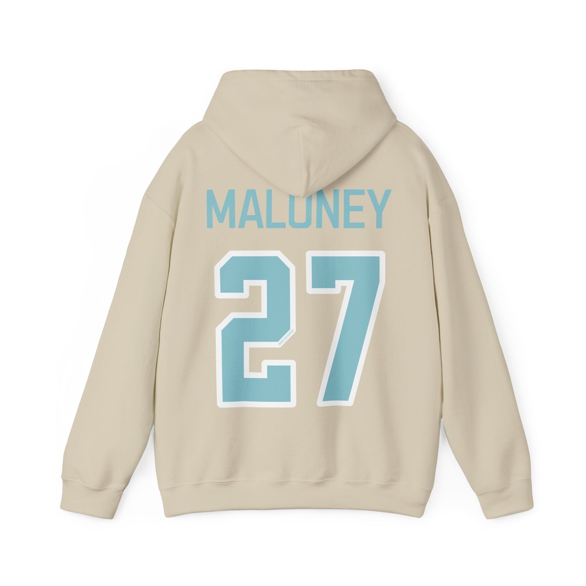 Shay Maloney 27 Heavy Fleet Hoodie - No Sleeve Print | Chix Sports