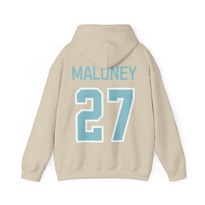 Shay Maloney 27 Heavy Fleet Hoodie - No Sleeve Print | Chix Sports