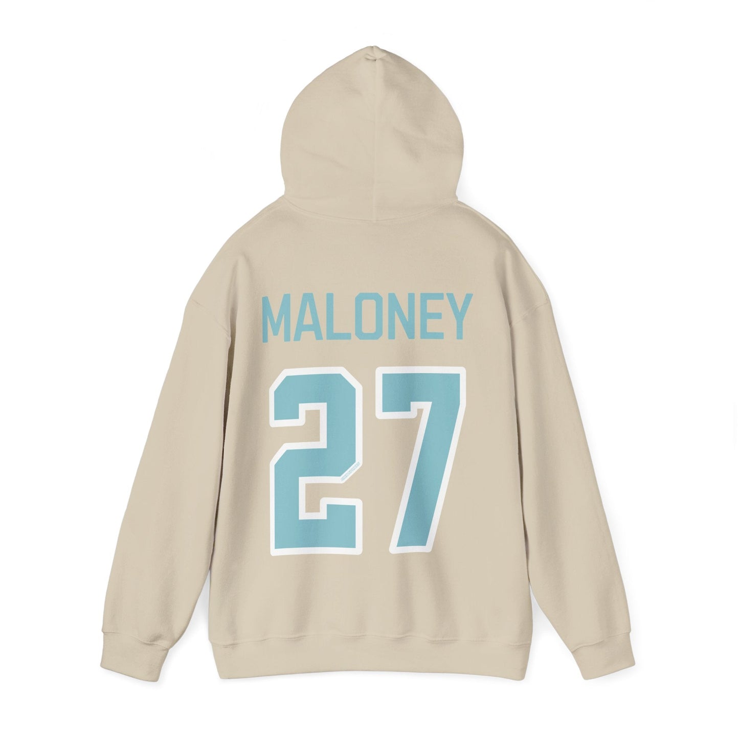 Shay Maloney 27 Heavy Fleet Hoodie - No Sleeve Print | Chix Sports
