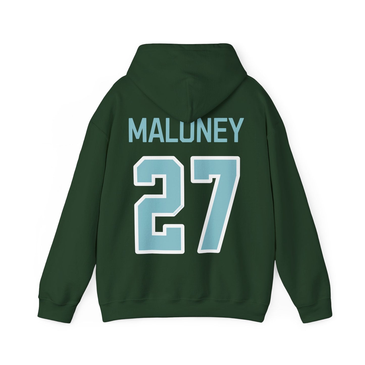 Shay Maloney 27 Heavy Fleet Hoodie - No Sleeve Print | Chix Sports