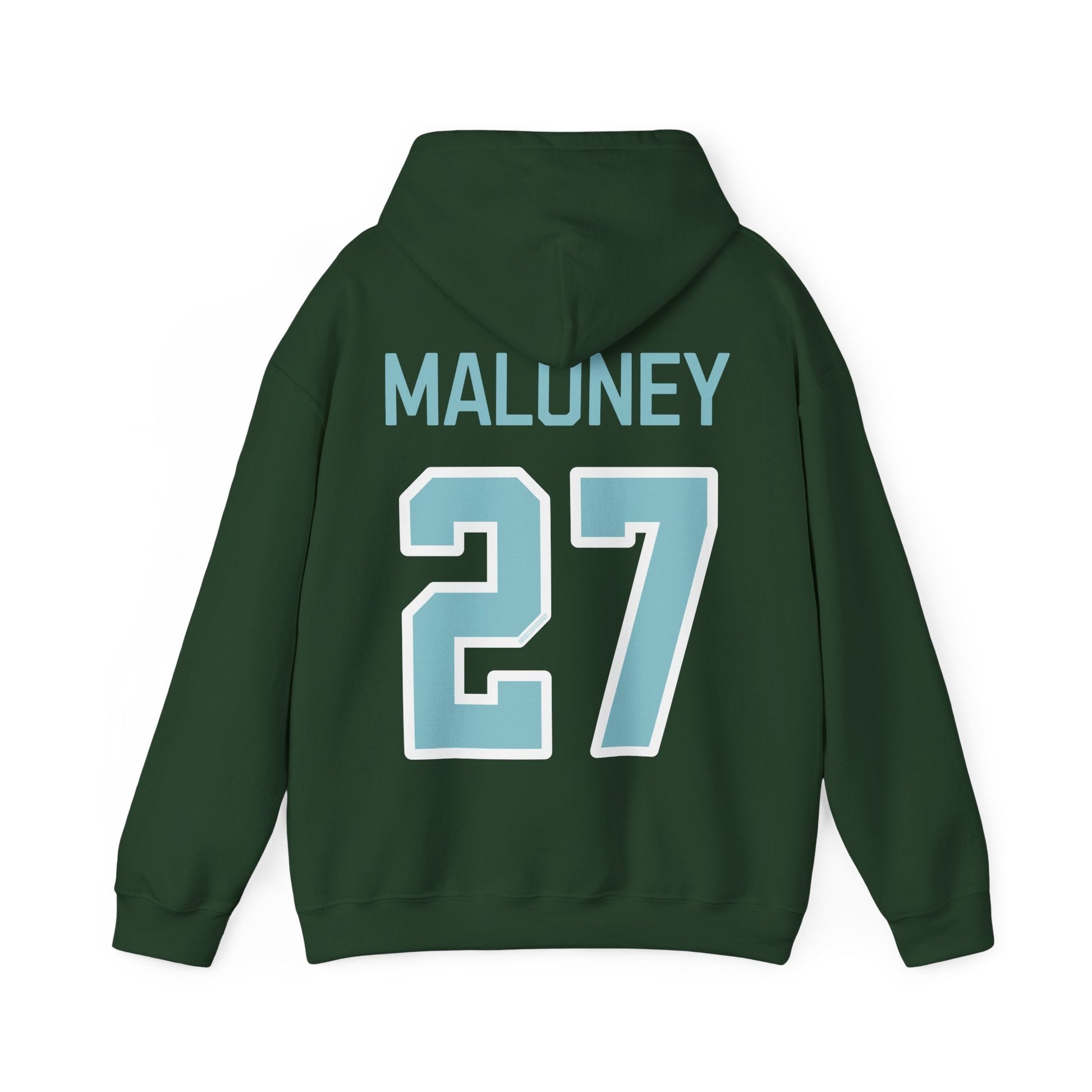 Shay Maloney 27 Heavy Fleet Hoodie - No Sleeve Print | Chix Sports