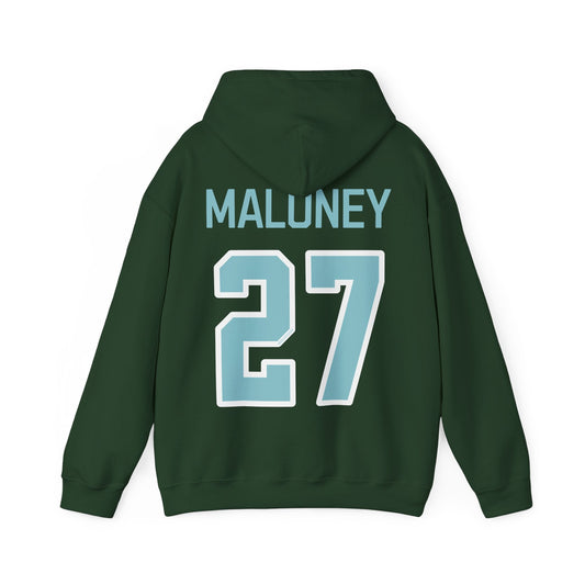 Shay Maloney 27 Heavy Fleet Hoodie - No Sleeve Print | Chix Sports
