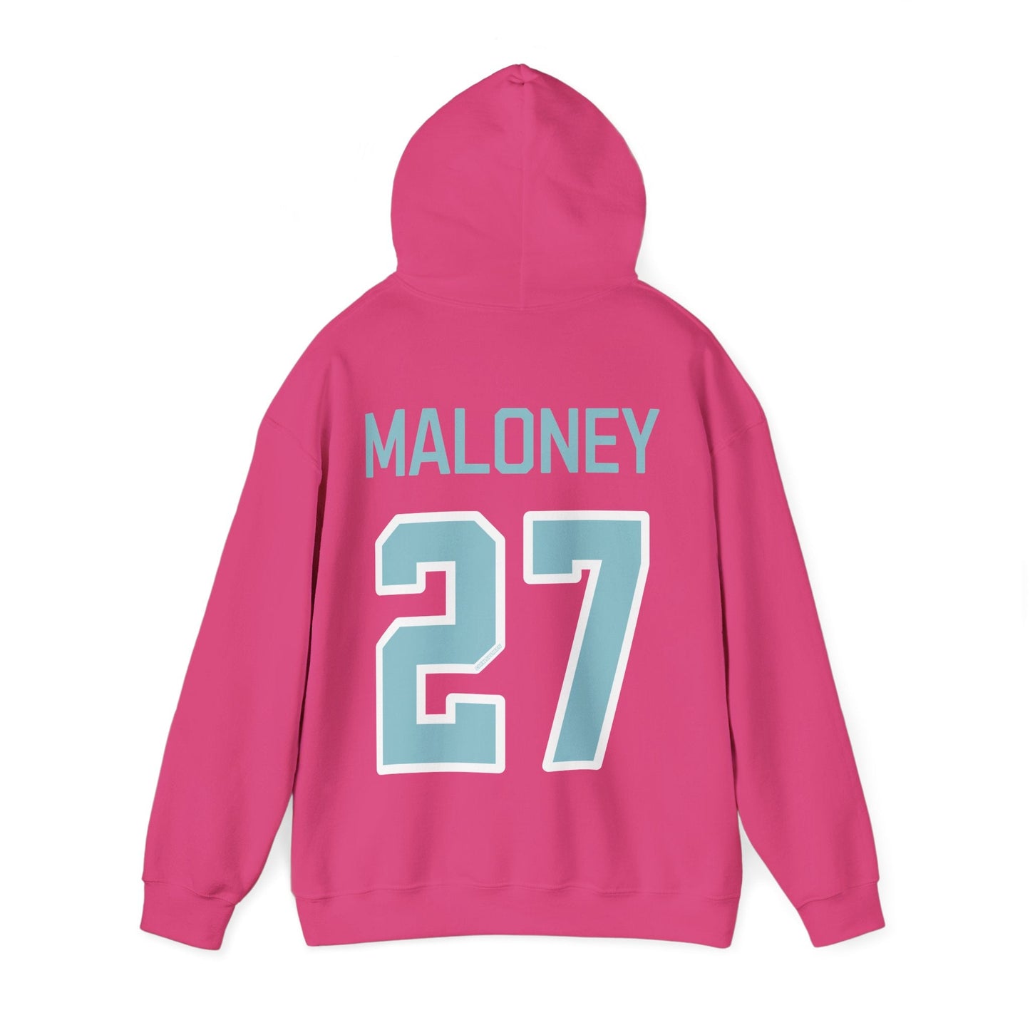 Shay Maloney 27 Heavy Fleet Hoodie - No Sleeve Print | Chix Sports