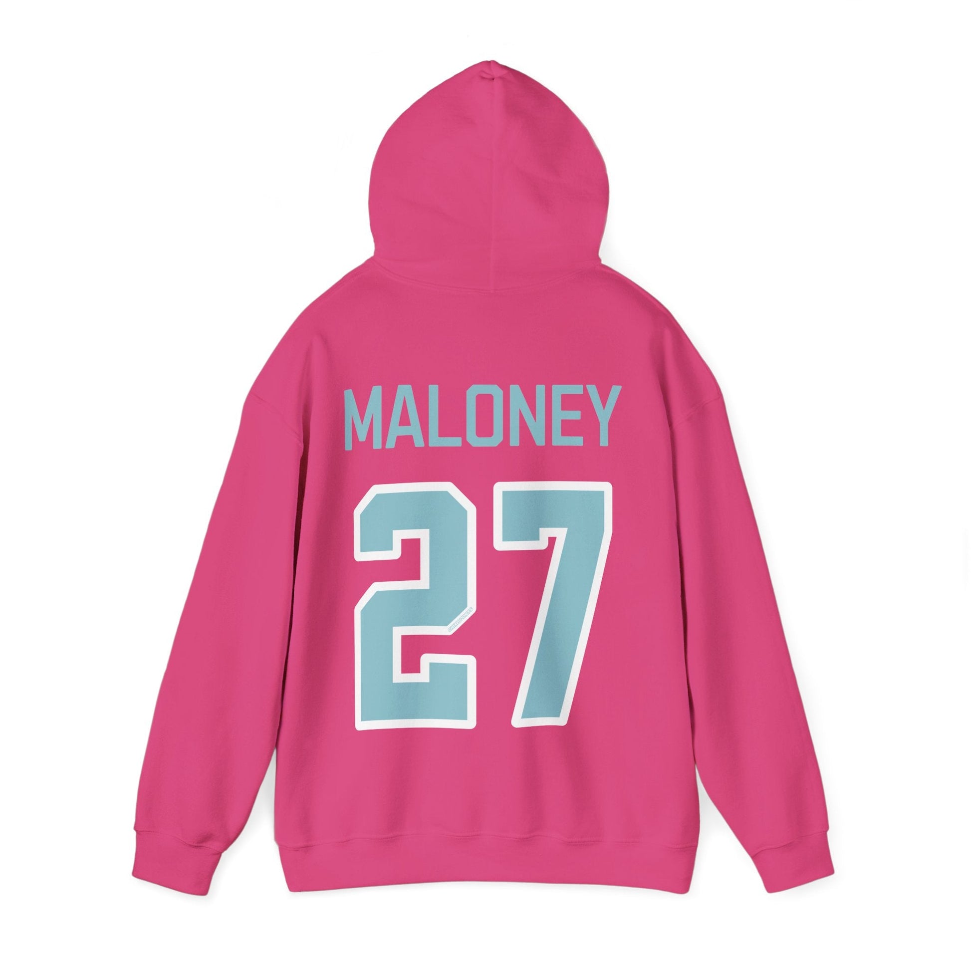 Shay Maloney 27 Heavy Fleet Hoodie - No Sleeve Print | Chix Sports