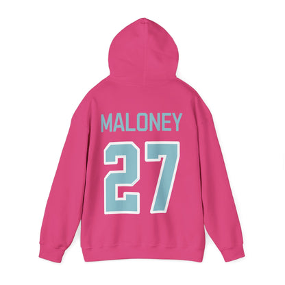 Shay Maloney 27 Heavy Fleet Hoodie - No Sleeve Print | Chix Sports