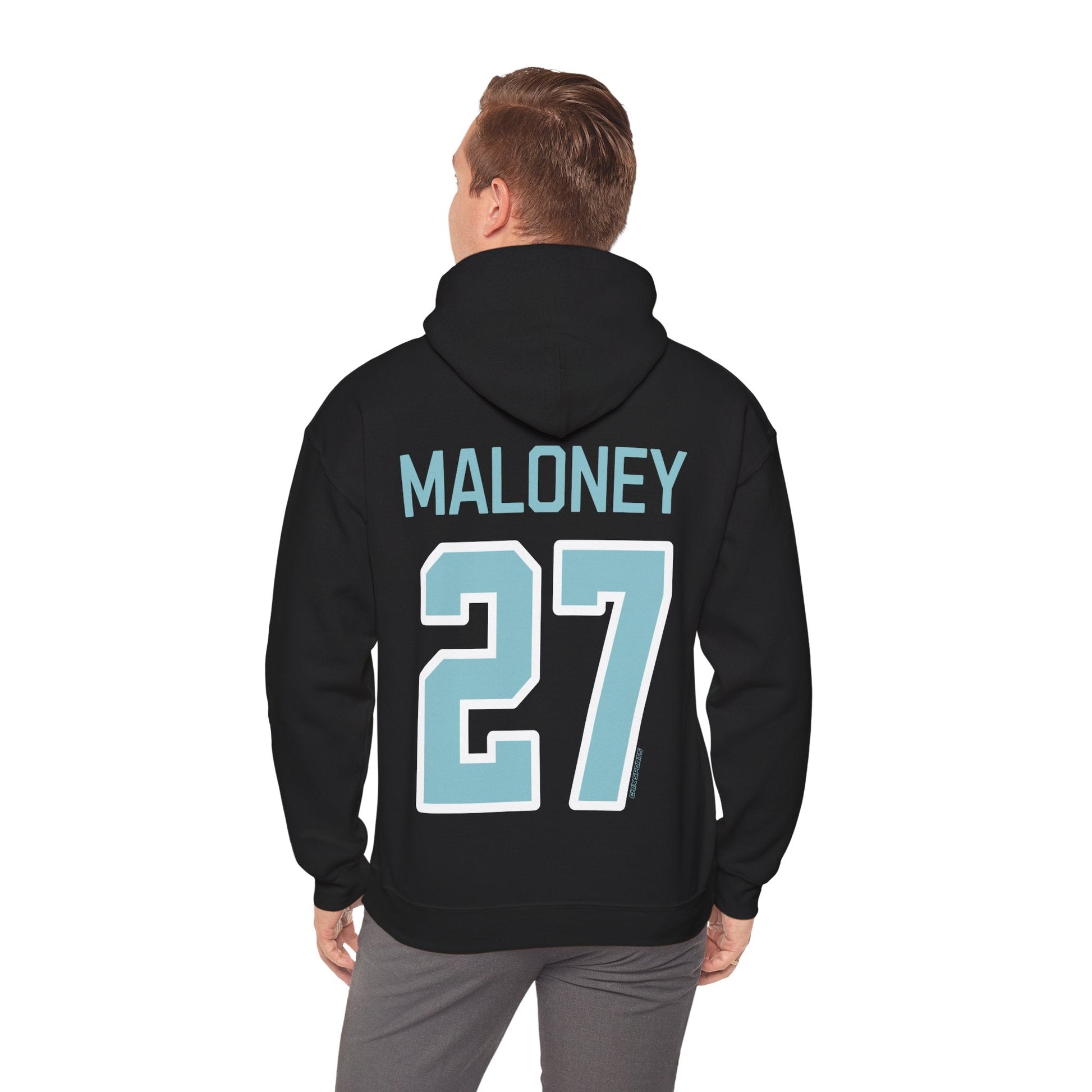 Shay Maloney 27 Unisex Fleet Hoodie - No Sleeve Print | Chix Sports