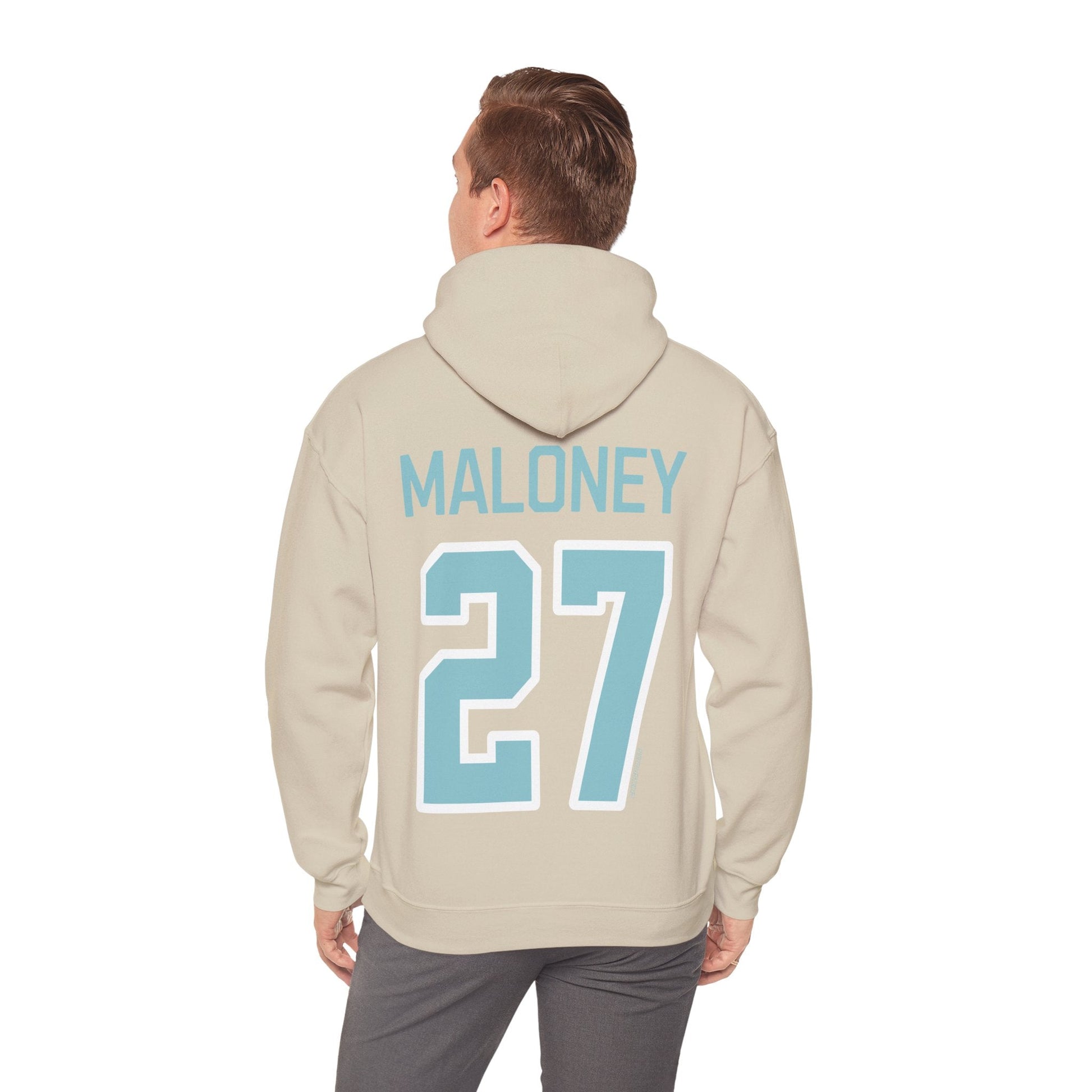 Shay Maloney 27 Unisex Fleet Hoodie - No Sleeve Print | Chix Sports