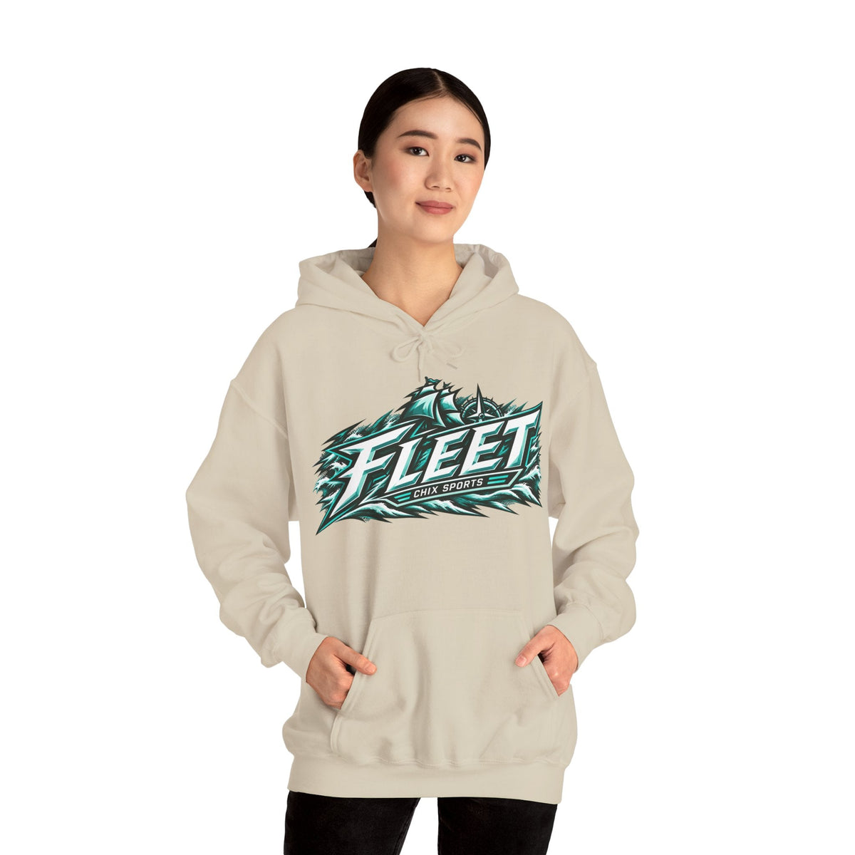 Shay Maloney Unisex Fleet Hoodie in Heliconia | Chix Sports