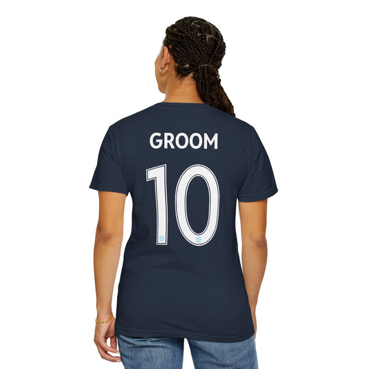 Shea Groom 10 Chicago Soccer Premium T-shirt | Chix Sports