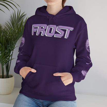 Sidney Morin 5 Frost Hockey Heavy Hoodie | Chix Sports