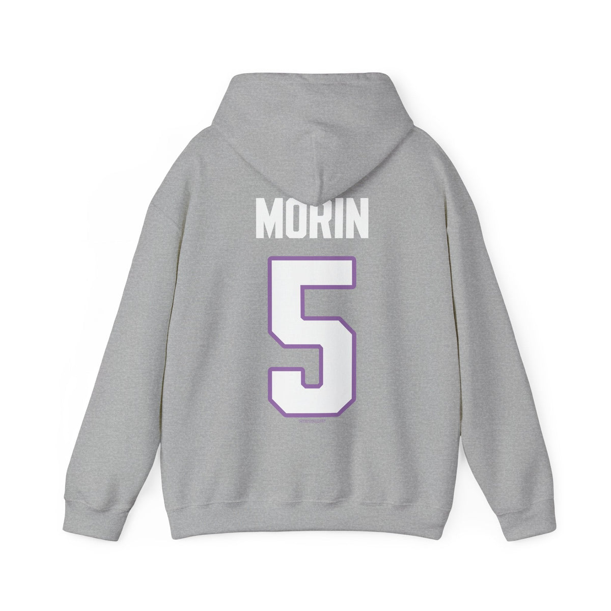 Sidney Morin 5 Frost Unisex Hoodie (no sleeve print) in Sport Grey | Chix Sports