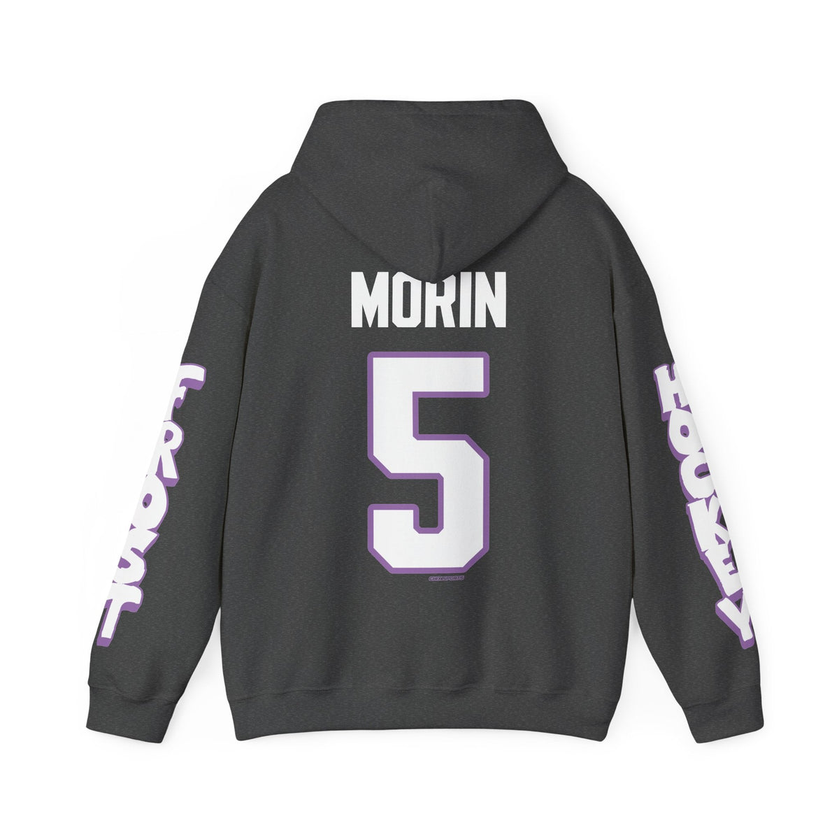 Sidney Morin Frost Unisex Hoodie in Dark Heather | Chix Sports