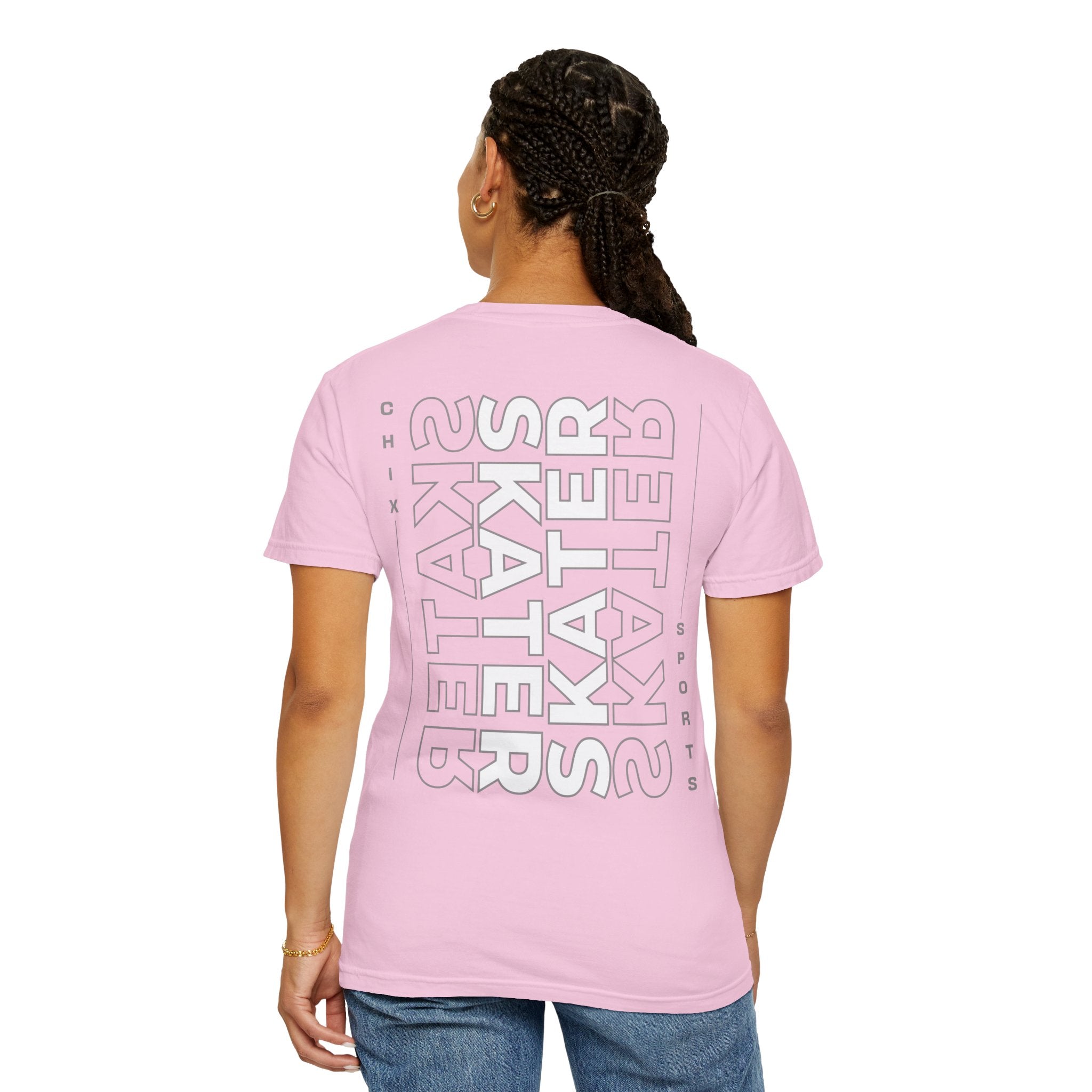 SKATER Position Garment - Dyed T-shirt Vertical | Chix Sports