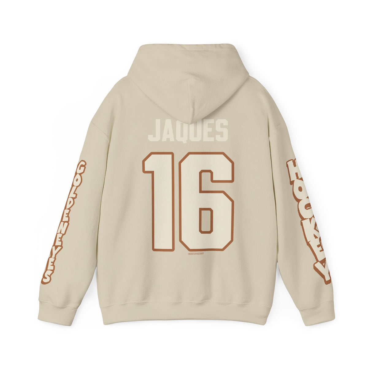Sophie Jaques Goldeneyes Unisex Hoodie in Sand | Chix Sports