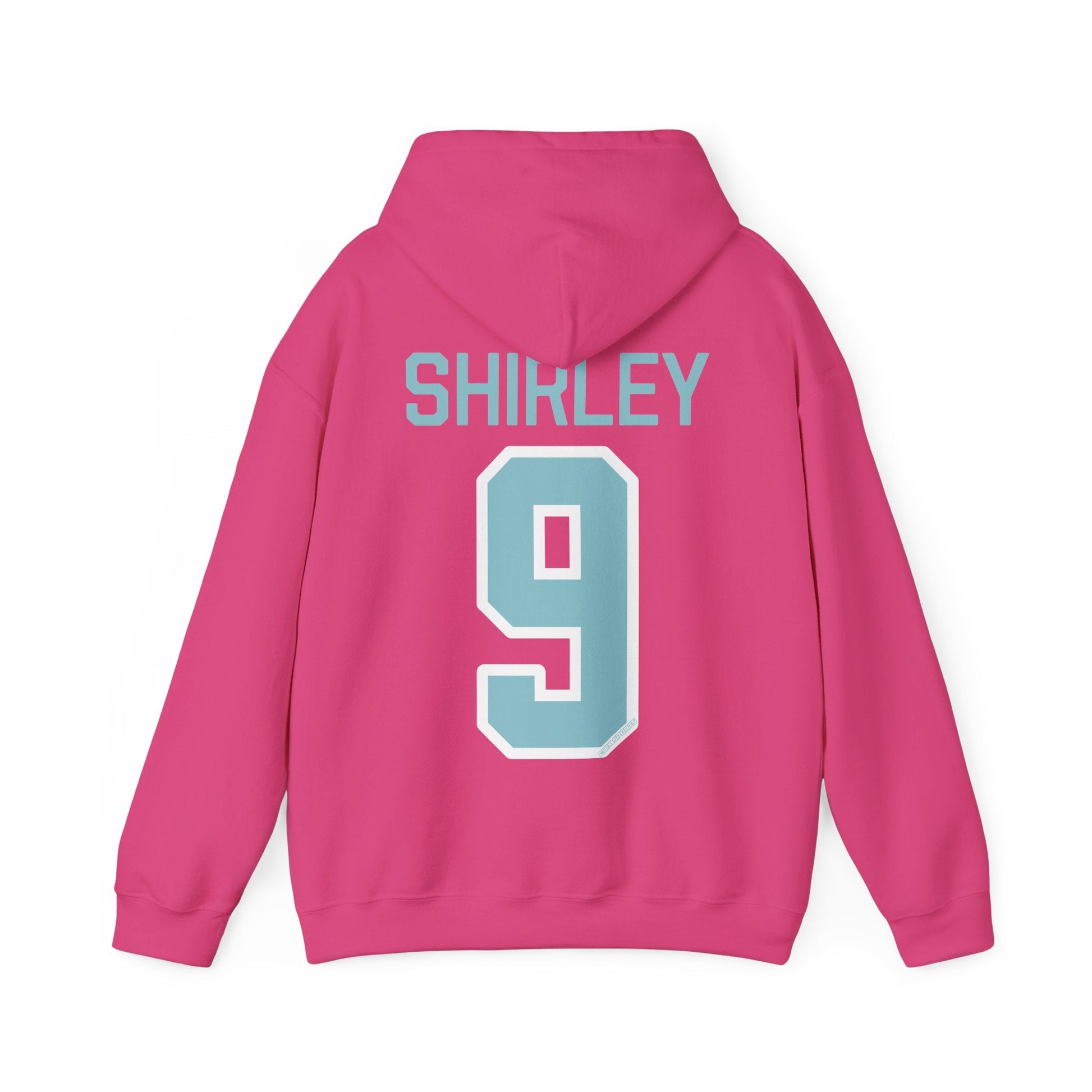 Sophie Shirley 9 Heavy Fleet Hoodie - No Sleeve Print | Chix Sports