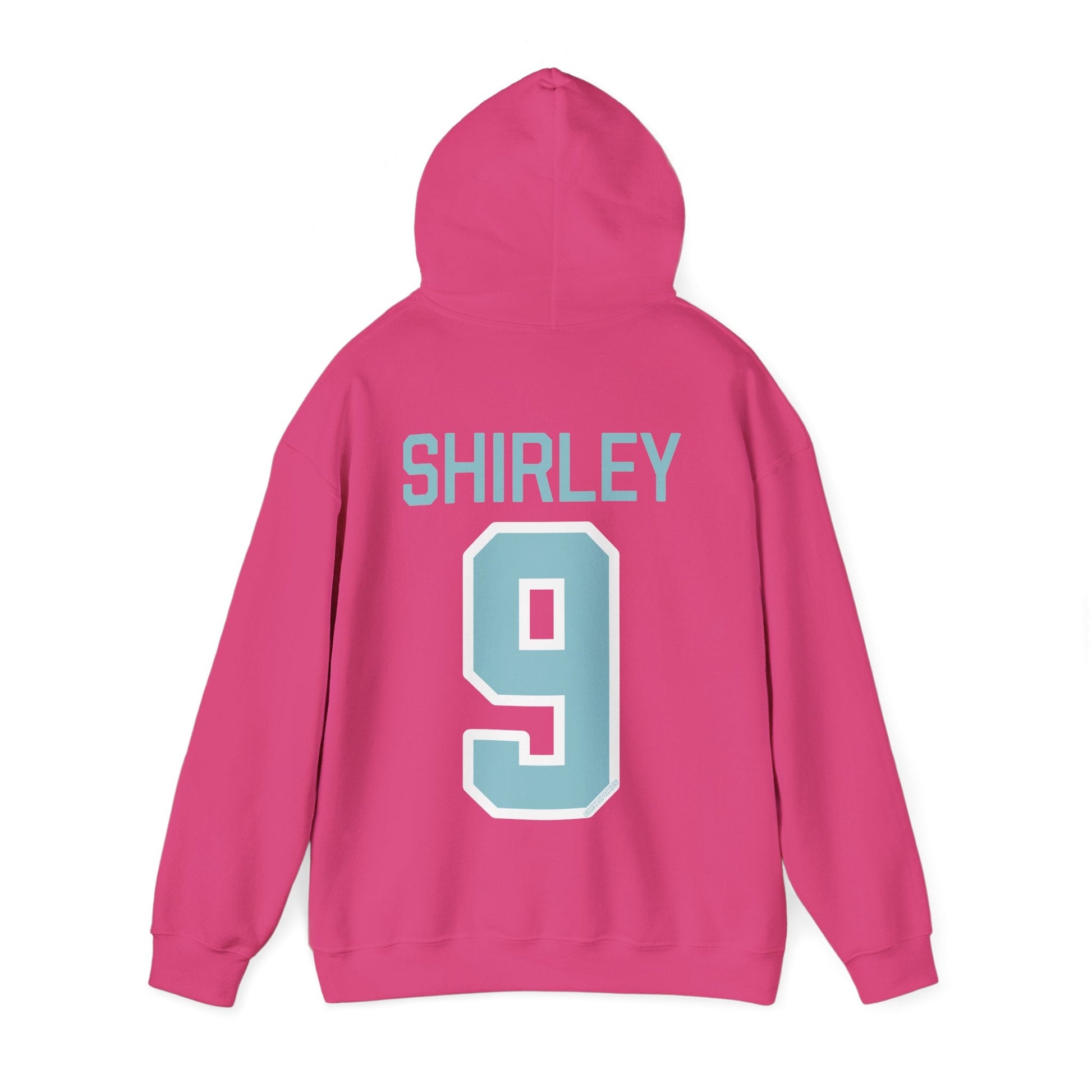 Sophie Shirley 9 Heavy Fleet Hoodie - No Sleeve Print | Chix Sports