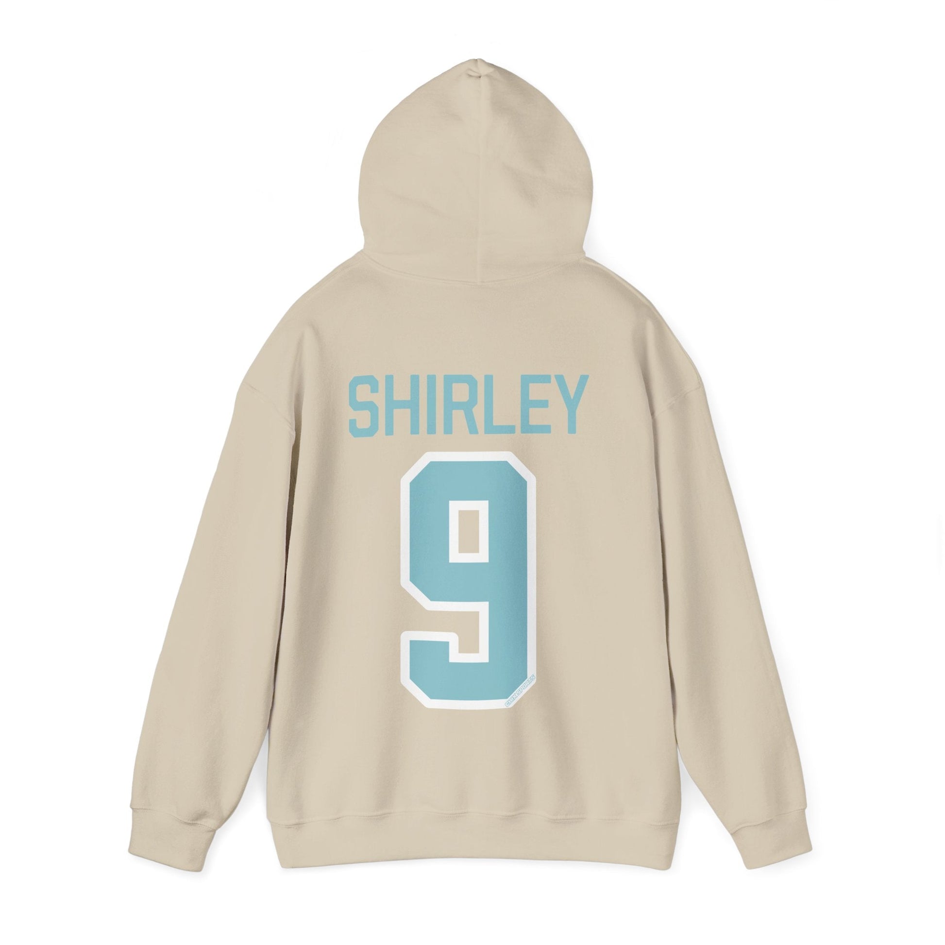 Sophie Shirley 9 Heavy Fleet Hoodie - No Sleeve Print | Chix Sports