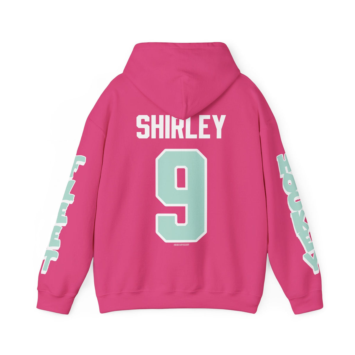 Sophie Shirley Unisex Fleet Hoodie in Heliconia | Chix Sports