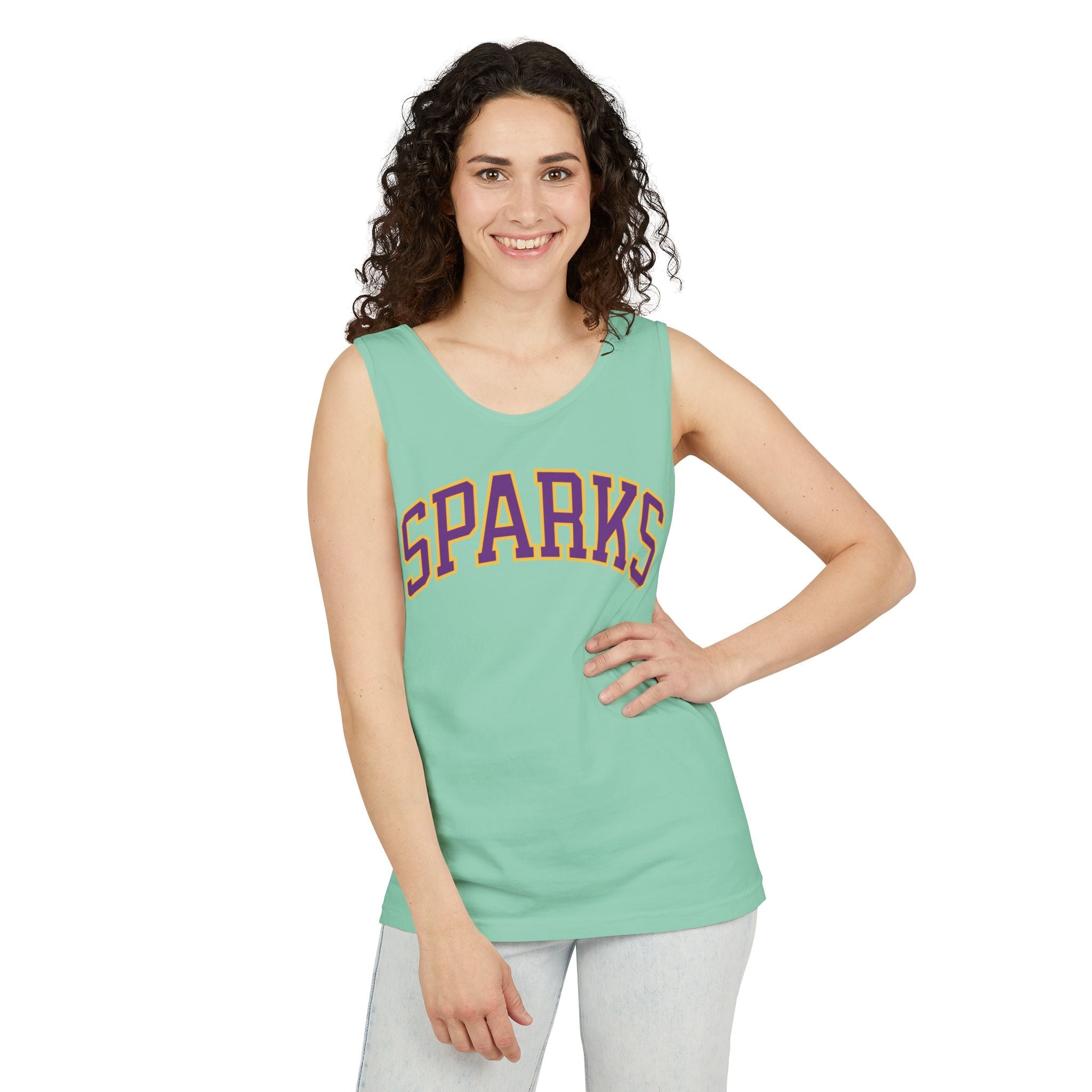 Sparks Arch Basketball Unisex Tank Top | Chix Sports