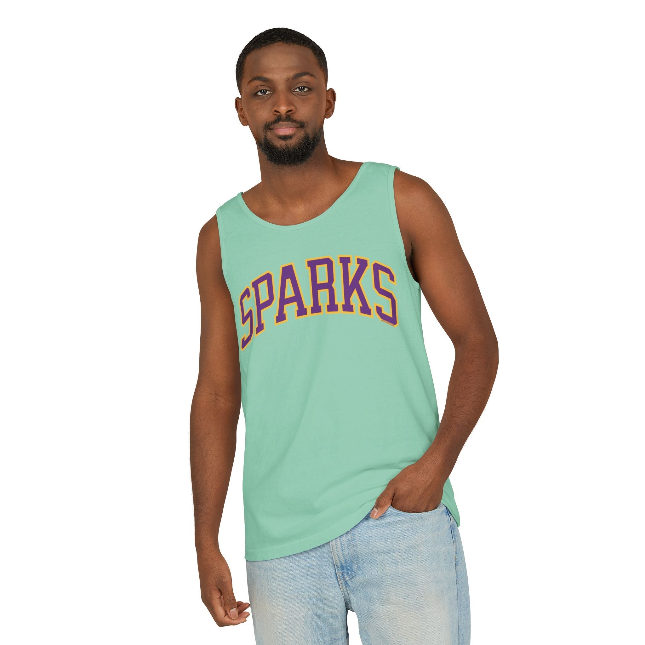 Sparks Arch Basketball Unisex Tank Top | Chix Sports