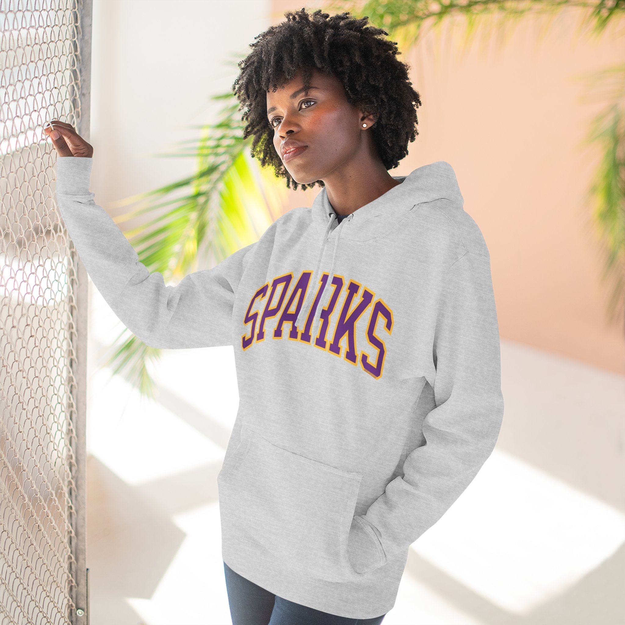 Sparks Arch Premium Hoodie | Chix Sports