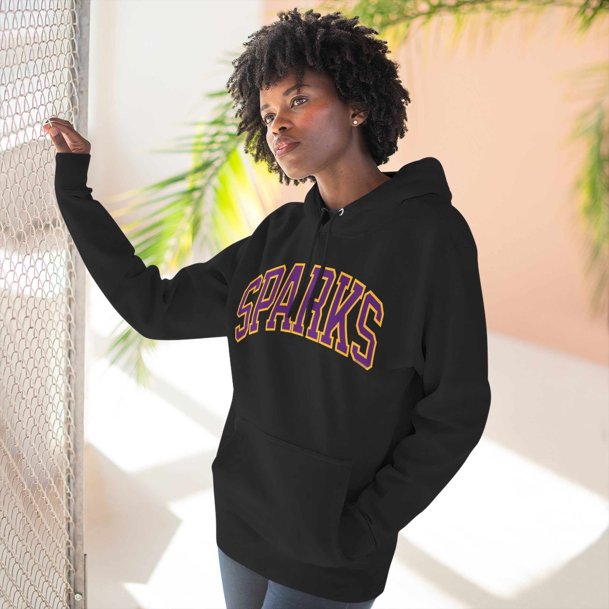 Sparks Arch Premium Hoodie | Chix Sports