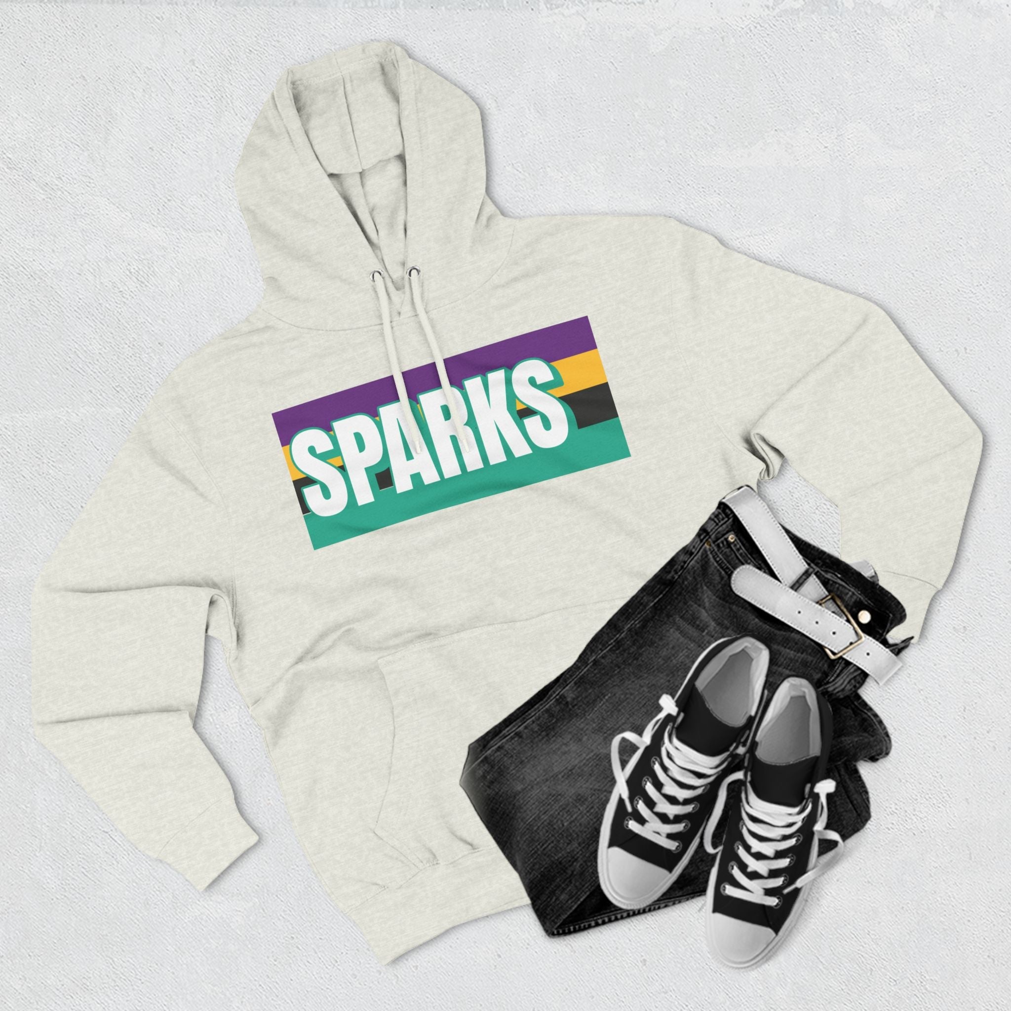Sparks Premium Basketball Hoodie | Chix Sports