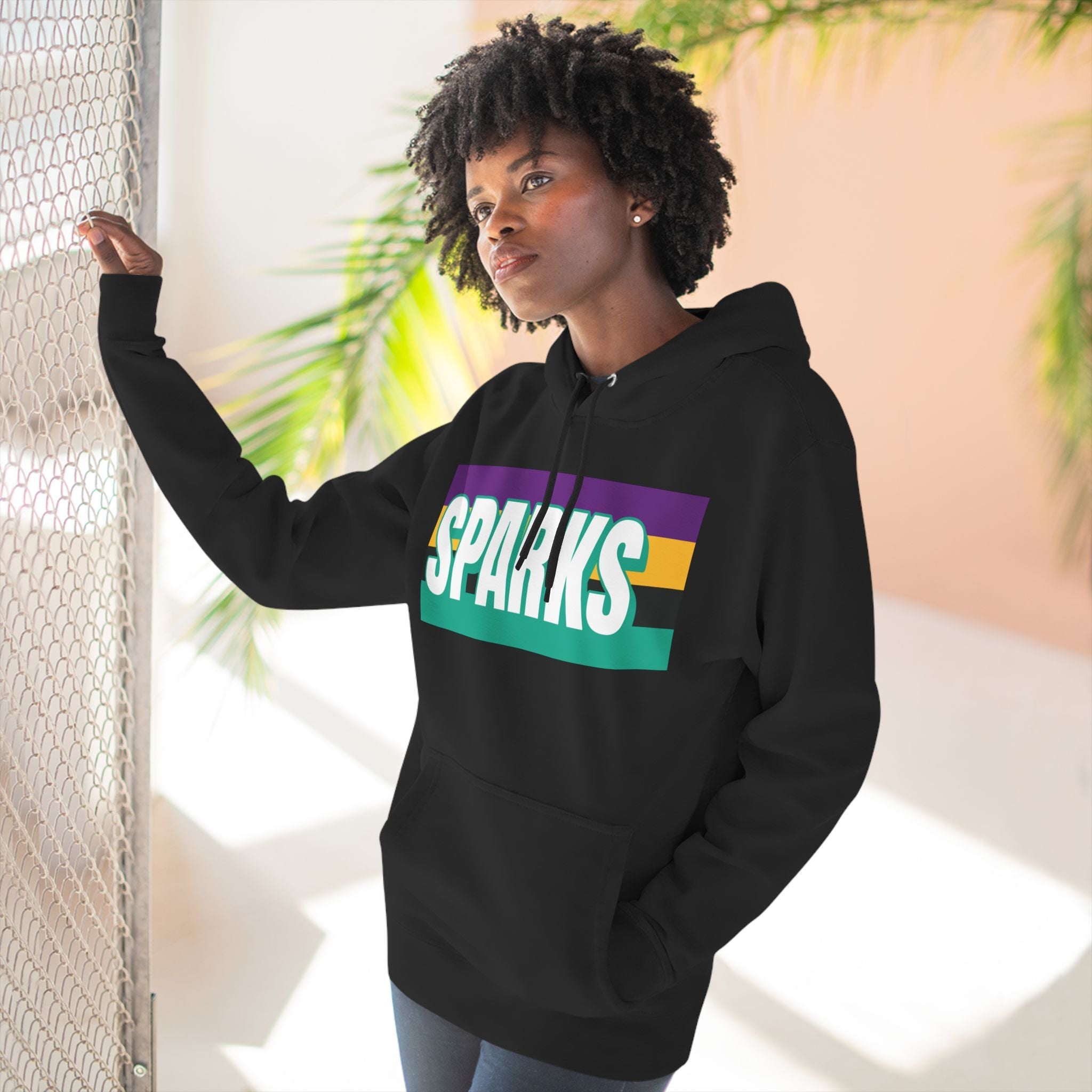 Sparks Premium Basketball Hoodie | Chix Sports