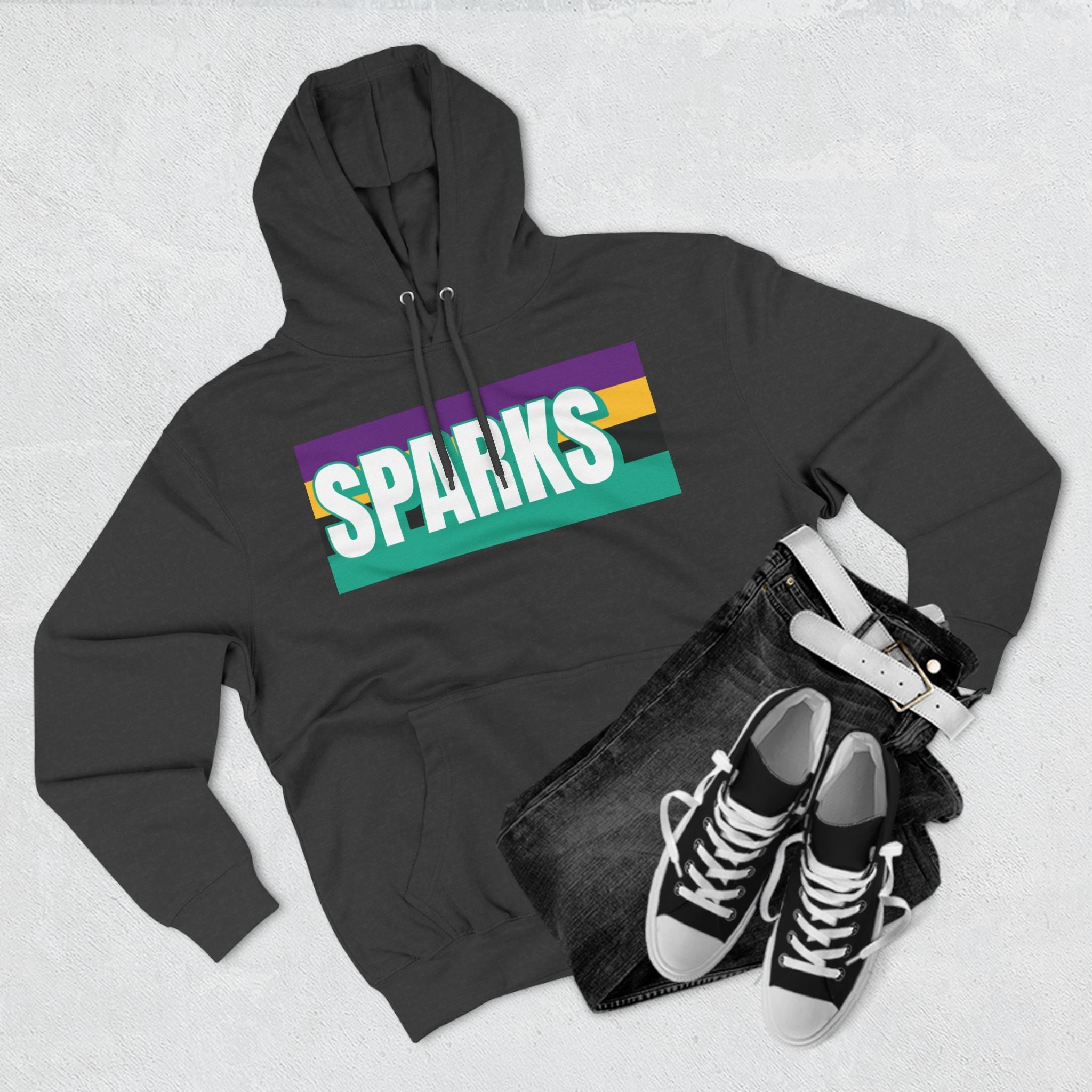 Sparks Premium Basketball Hoodie | Chix Sports