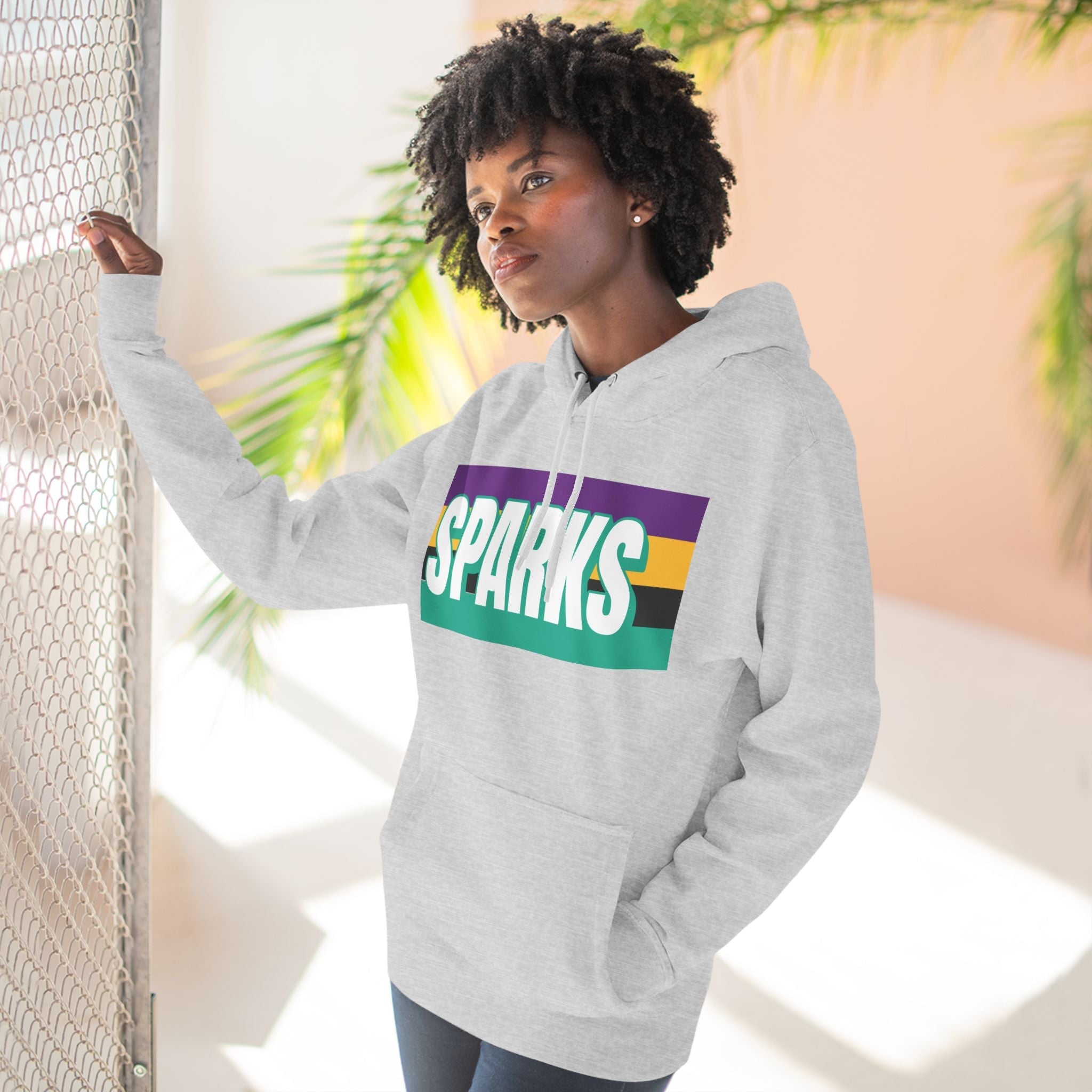 Sparks Premium Basketball Hoodie | Chix Sports